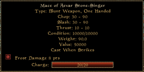 Mace of Aevar Stone-Singer